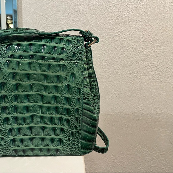 Brahmin Emerald Crocodile Embossed Bag - Picture 7 of 12